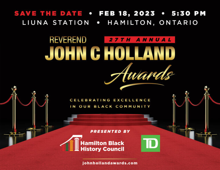 Promotional image for the John C Holland Awards